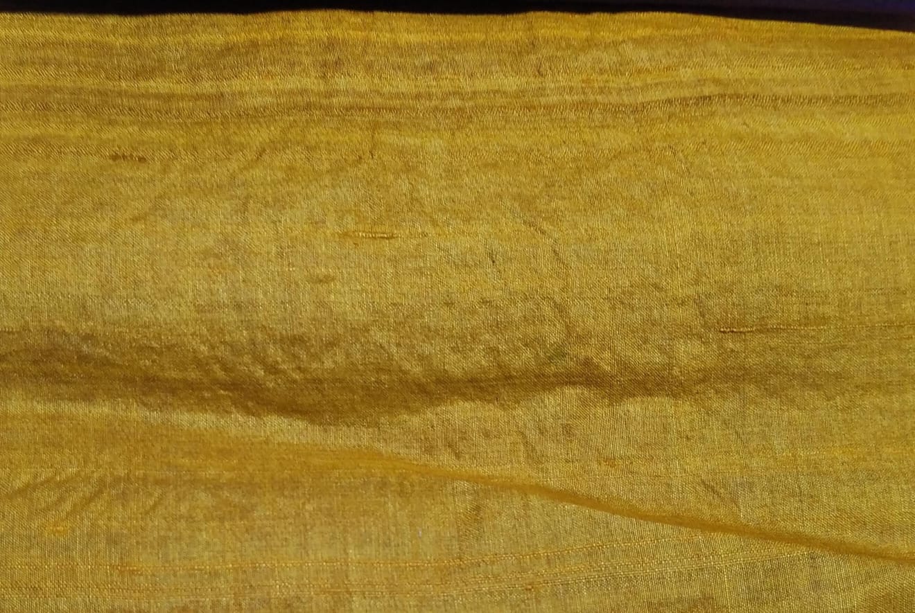 Tussah Silk Fabric Woven on Handloom 5